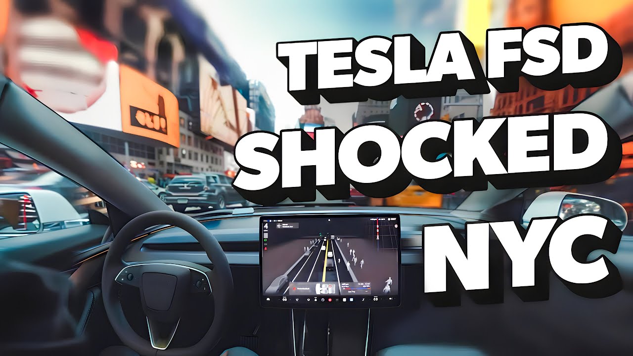 В пробках Манхэттена с системой Tesla FSD 14.2.2.1 царил настоящий хаос.
