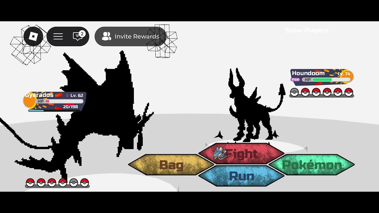 Pokemon brick bronze forever - Zeek 7th gym fight (Dark type only run and my best fight so far)