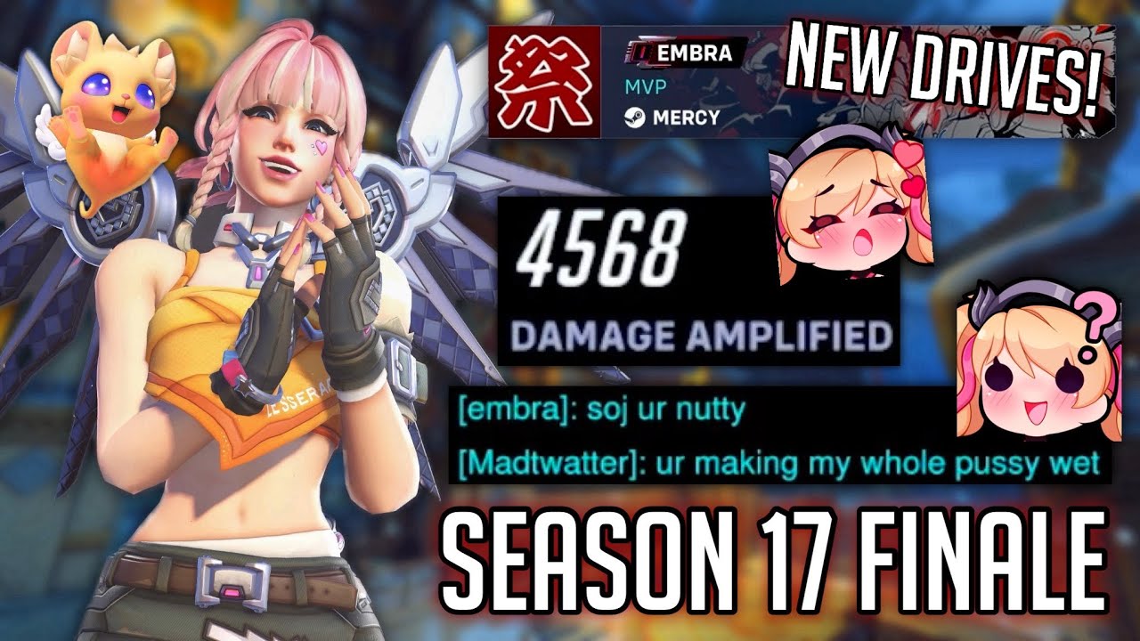 An Interesting End To Season 17: Mercy Gameplay - Overwatch 2