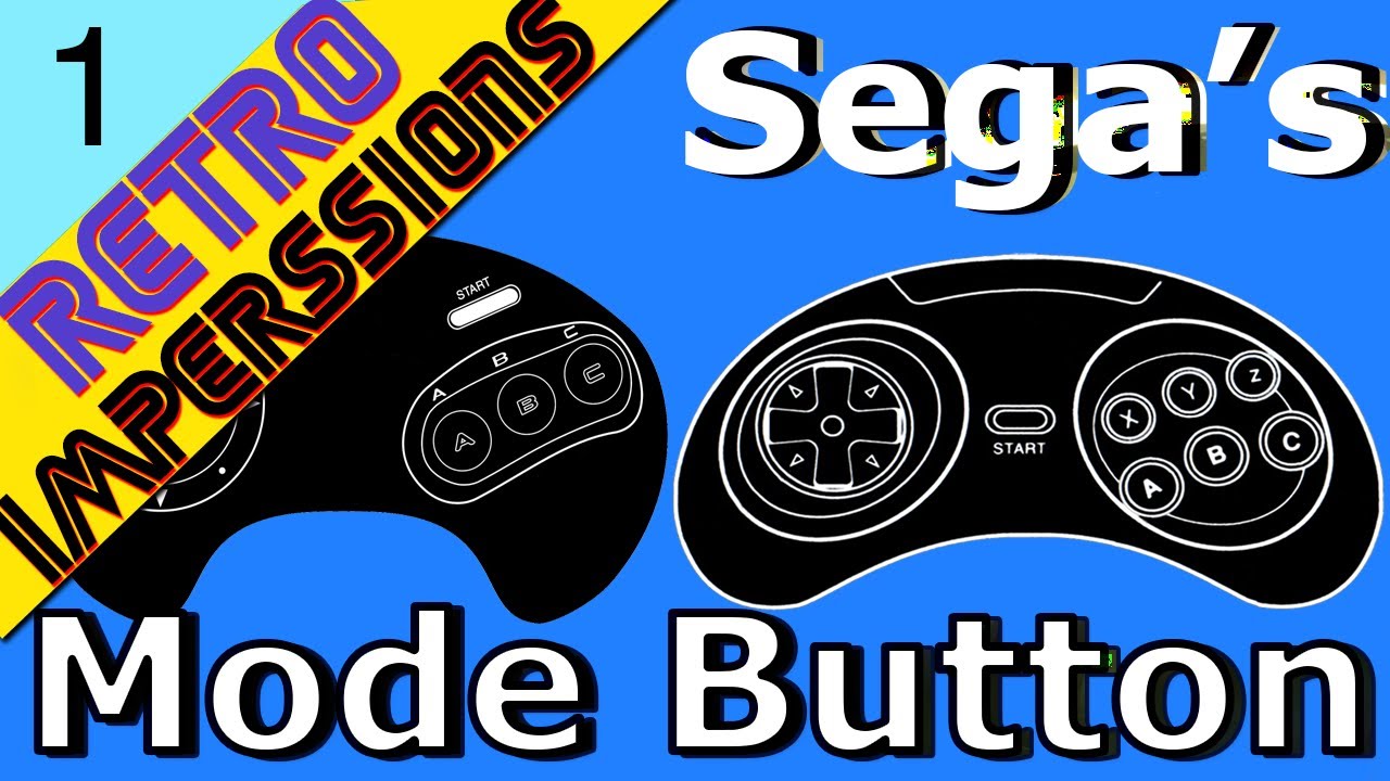 Sega’s Mode Button | Part 1 - How do the 3 and 6 button gamepads work?