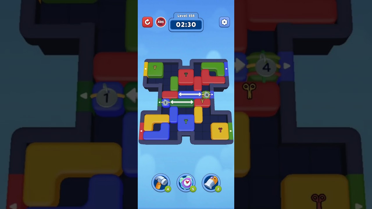 City Block Jam: Color Slide | LEVELS 155-159