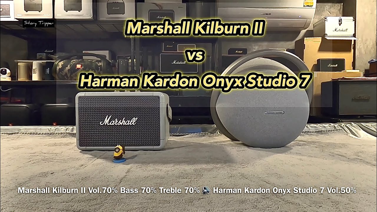 Marshall Kilburn 2  vs  Harman Kardon Onyx Studio 7