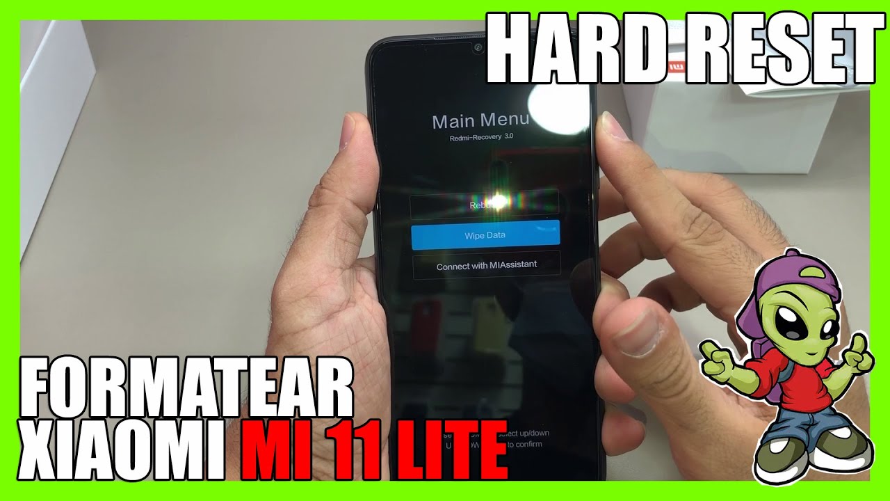 🟠 Como Formatear un xiaomi MI 11 LITE | Hard reset MI 11 LITE 🔓