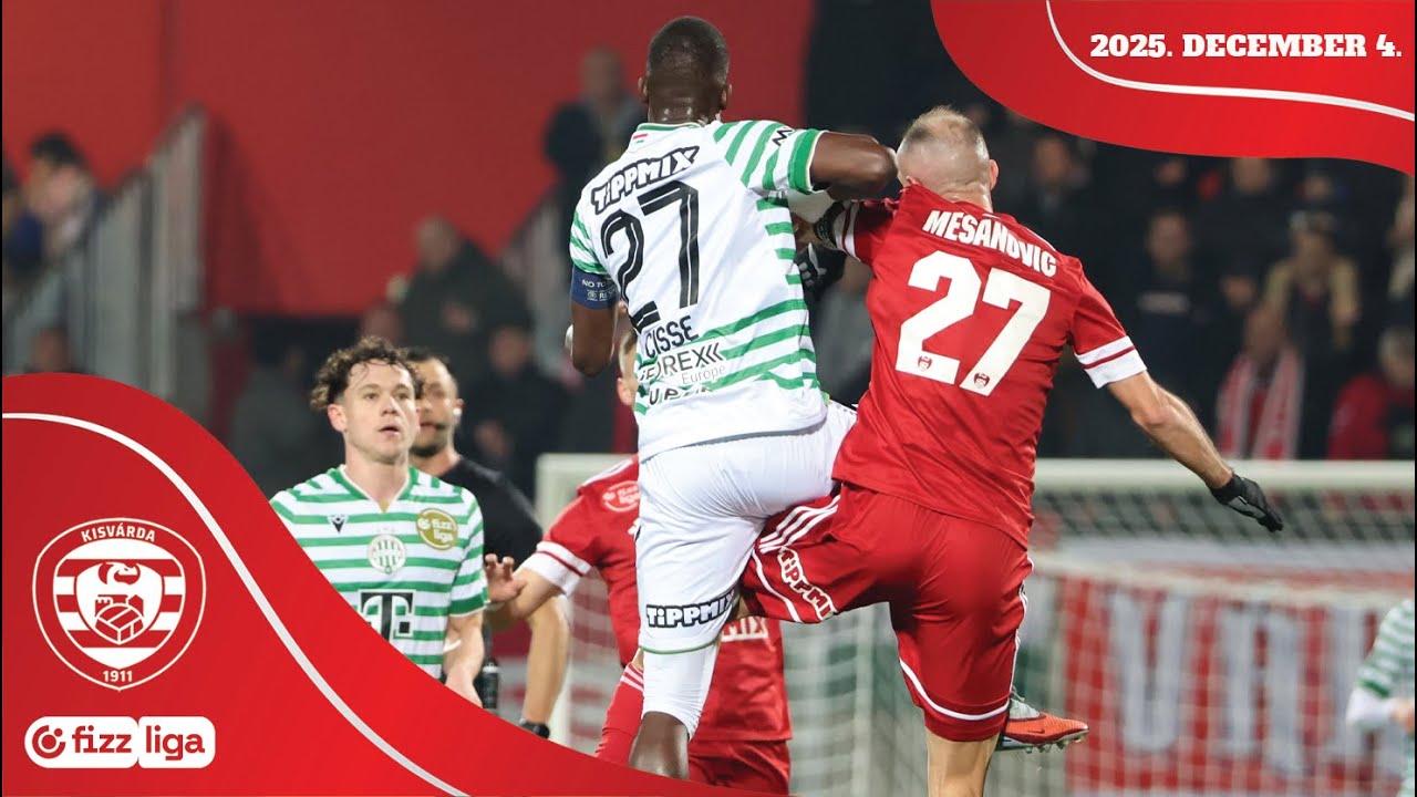 FIZZ LIGA, 5. FORDULÓ: KISVÁRDA MASTER GOOD–FERENCVÁROSI TC 0–1 (0–0) összefoglaló