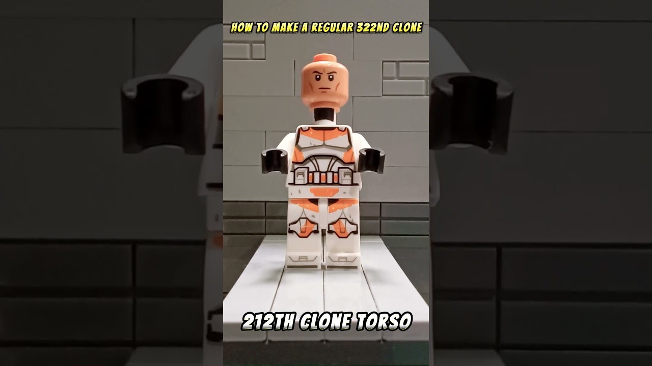 Regular 332nd Clone Concept Design #starwars #lego #legostarwars #clonetrooper #clonewars #bf2
