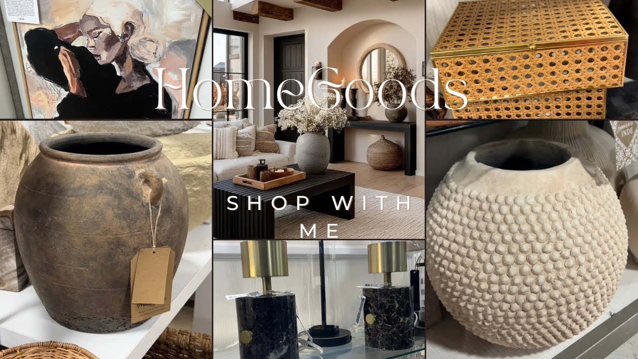 HomeGoods Shop With Me | New Home Decor Shopping | New Finds | Designer Dupes