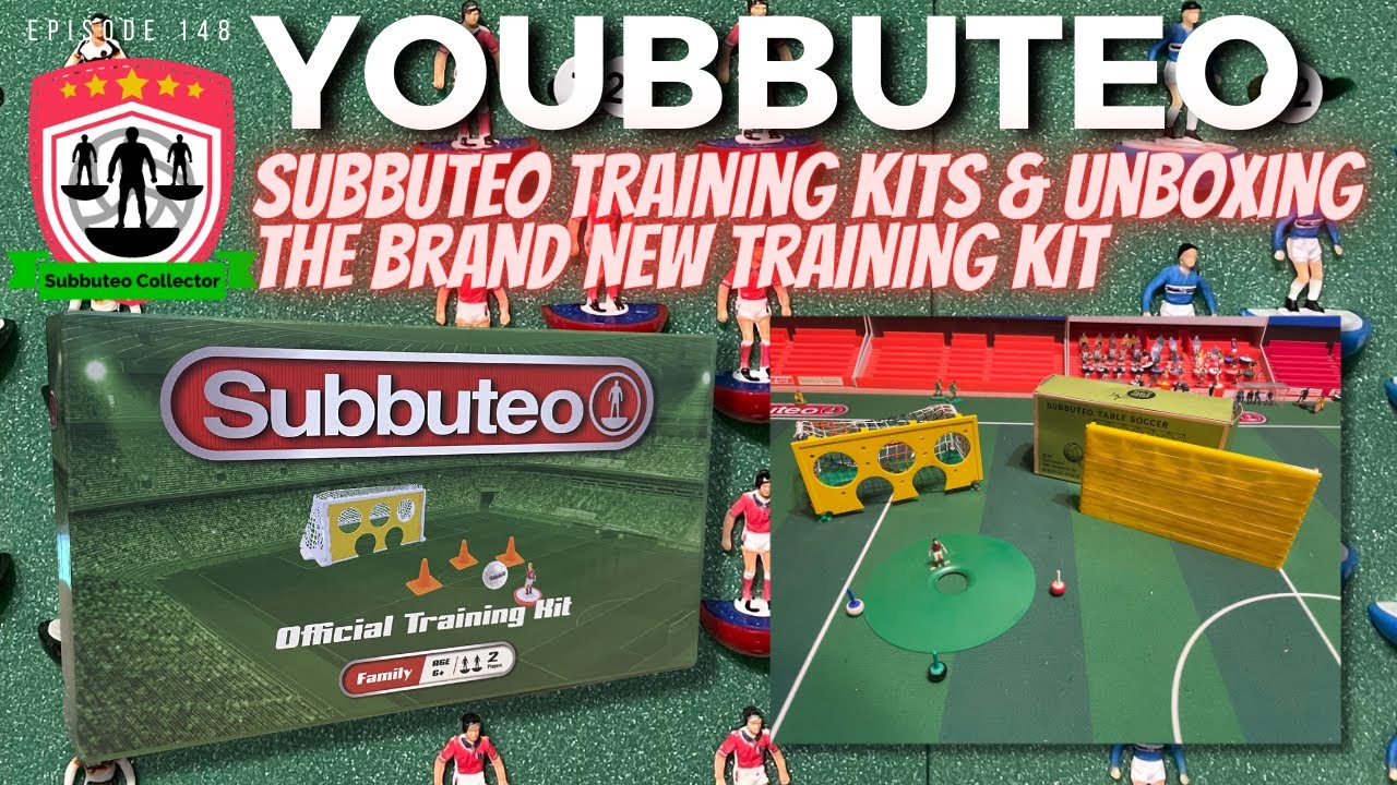 Brand New Official Subbuteo Training Kit. How does it compare to the 70s? on Youbbuteo