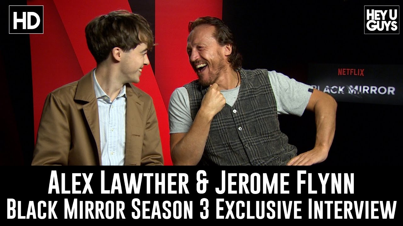 Jerome Flynn & Alex Lawther Exclusive Interview - Black Mirror Season 3