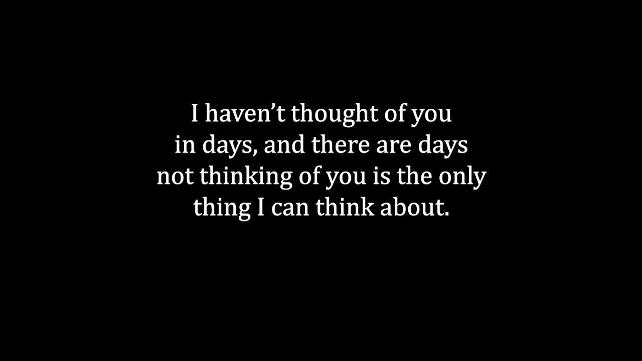 Sometimes Grief is Nothing Much