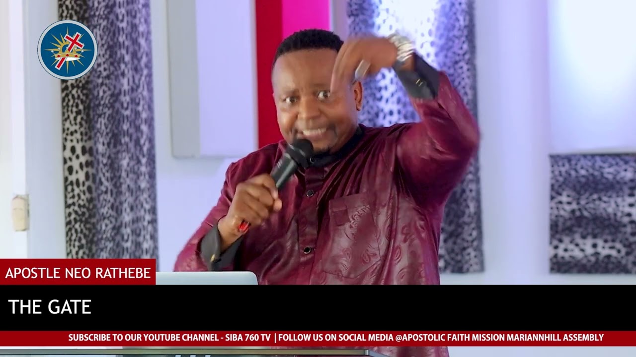 APOSTLE RATHEBE SERMON