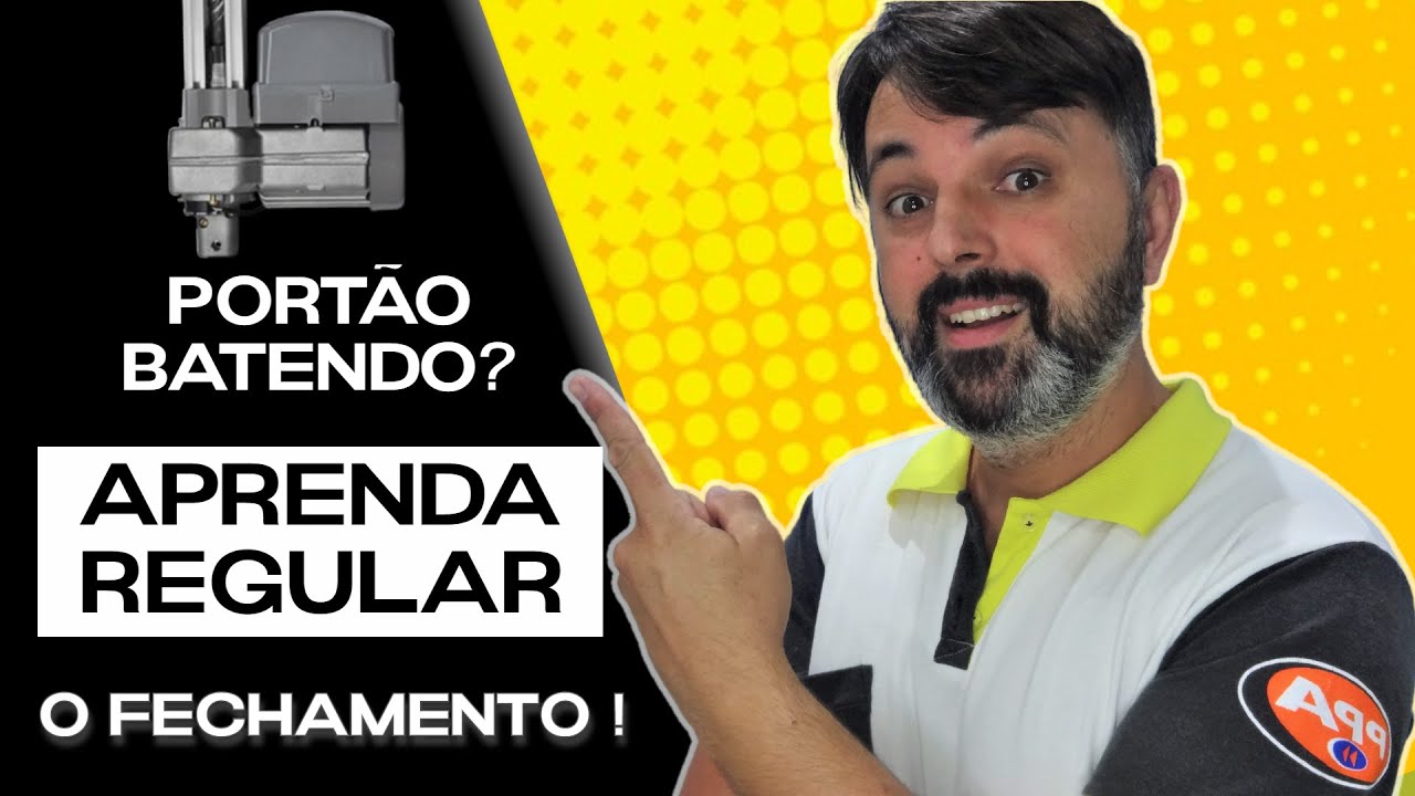 COMO REGULAR BATIDA DO PORTÃO ELETRÔNICO #TSAMOTORESPORTÕES