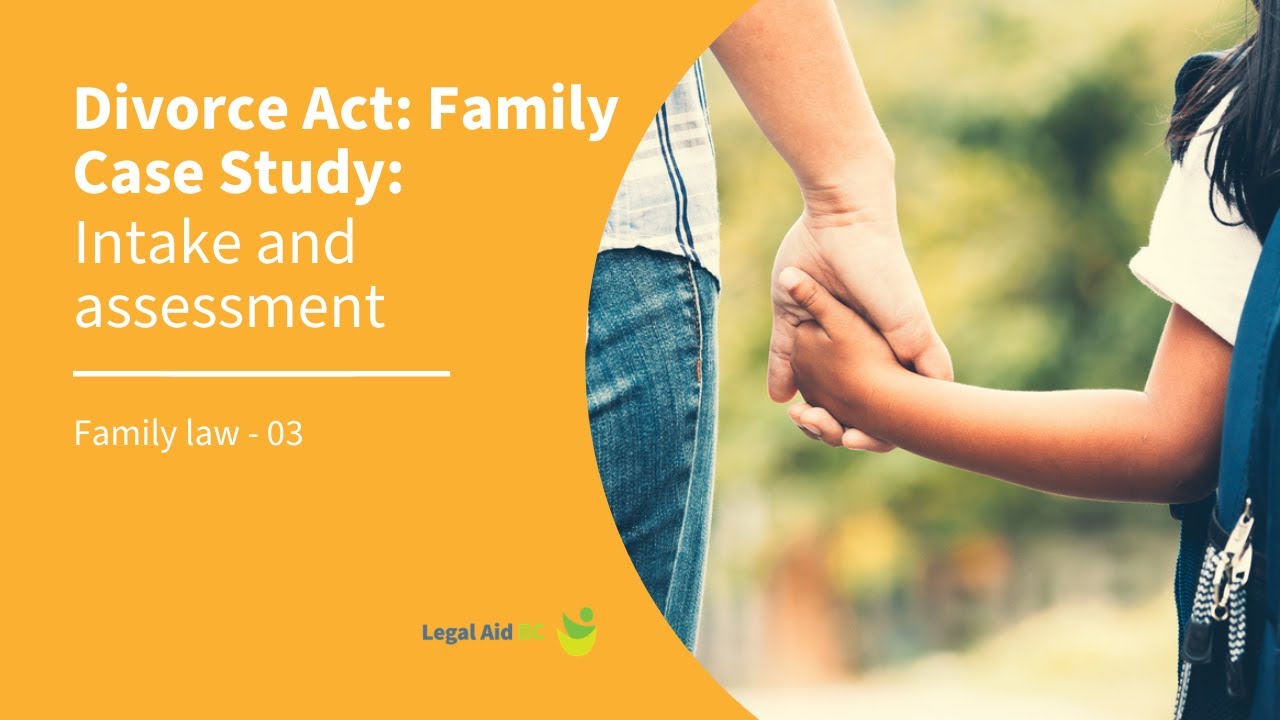 Family Case Study: Intake and assessment