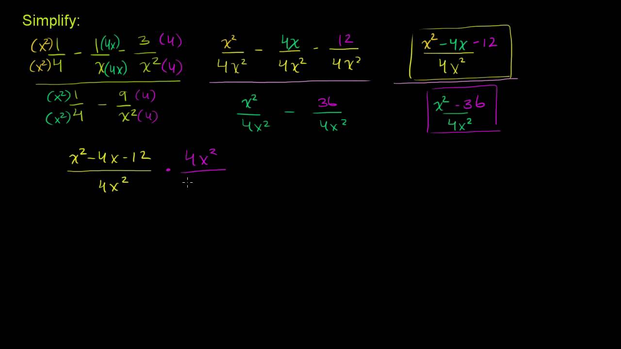 Complicated Rational Expressions