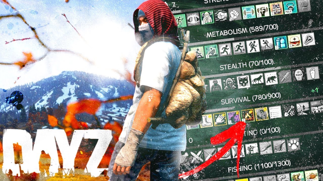 Impossible To Survive This Server Without New Skill Tree - DayZ