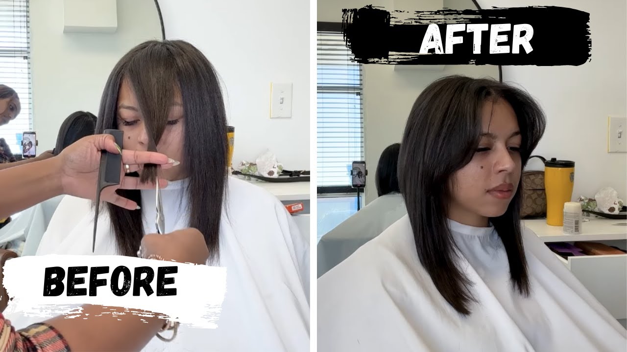 She Was In Need For A Fresh Haircut 😍