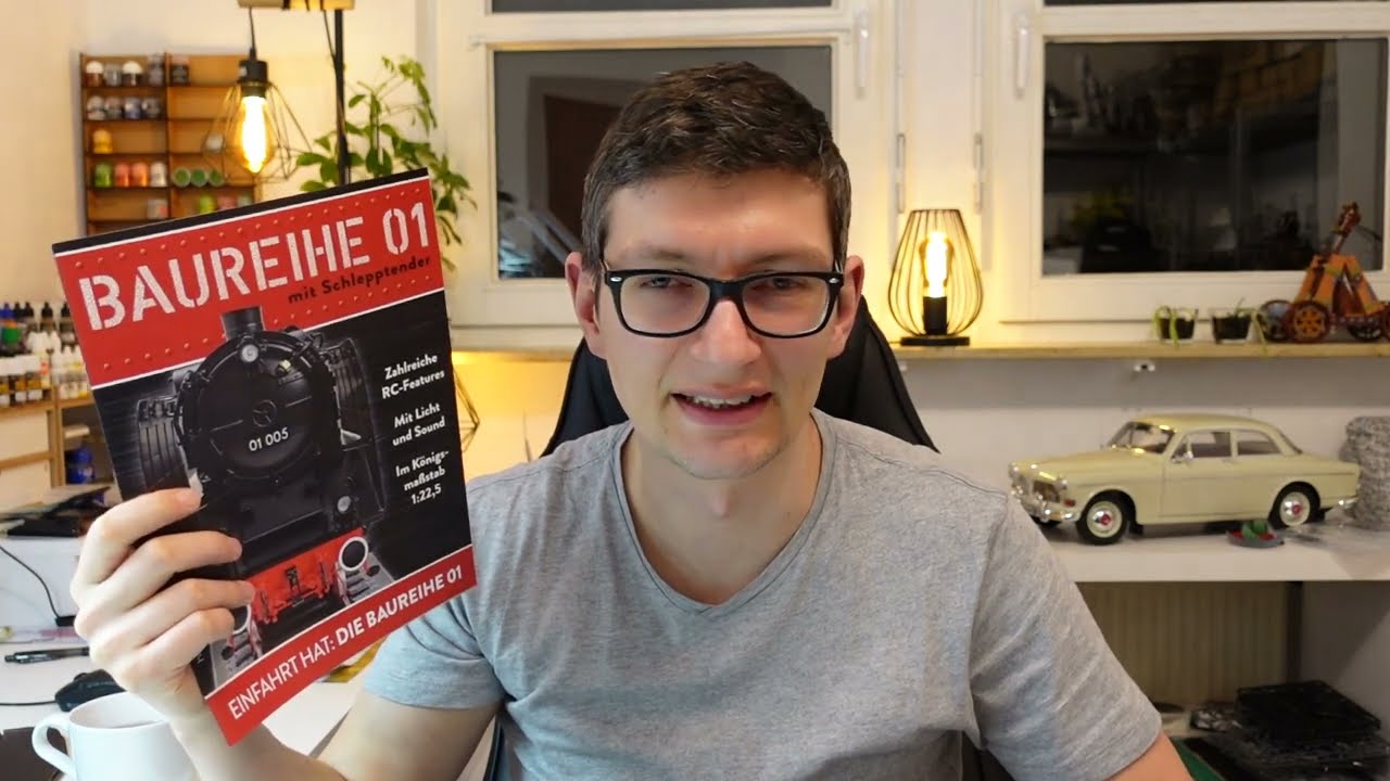 Lokomotive Baureihe 01 Hachette Einführung mit Ausgabe 1