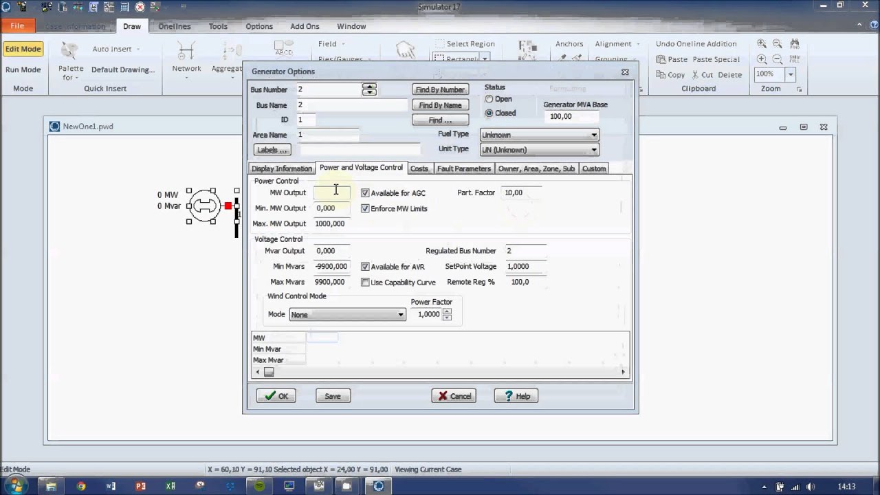 ER57 - PowerWorld Simulator modeling tutorial