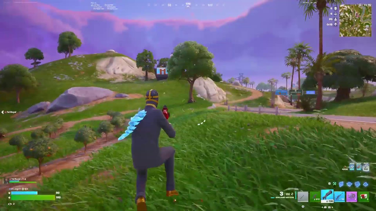 Playing Fortnite alone