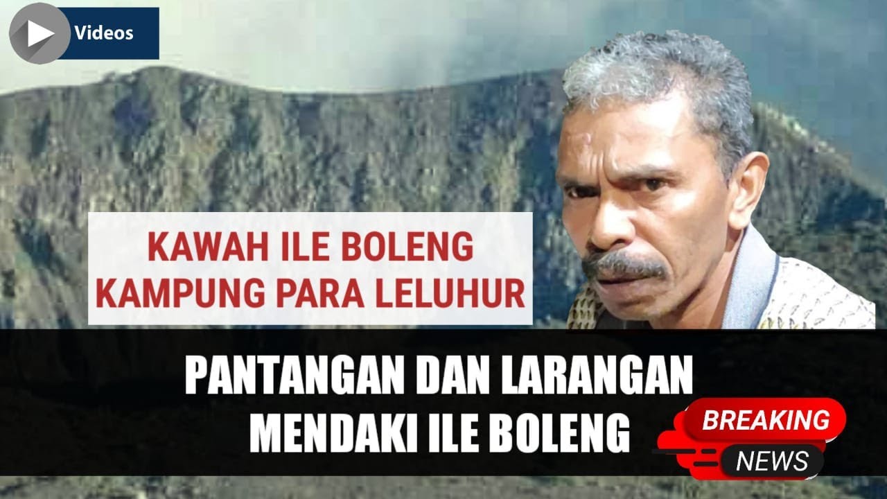Juru Kunci Ile Boleng Jelaskan Pantangan dan Larangan Mendaki Ile Boleng