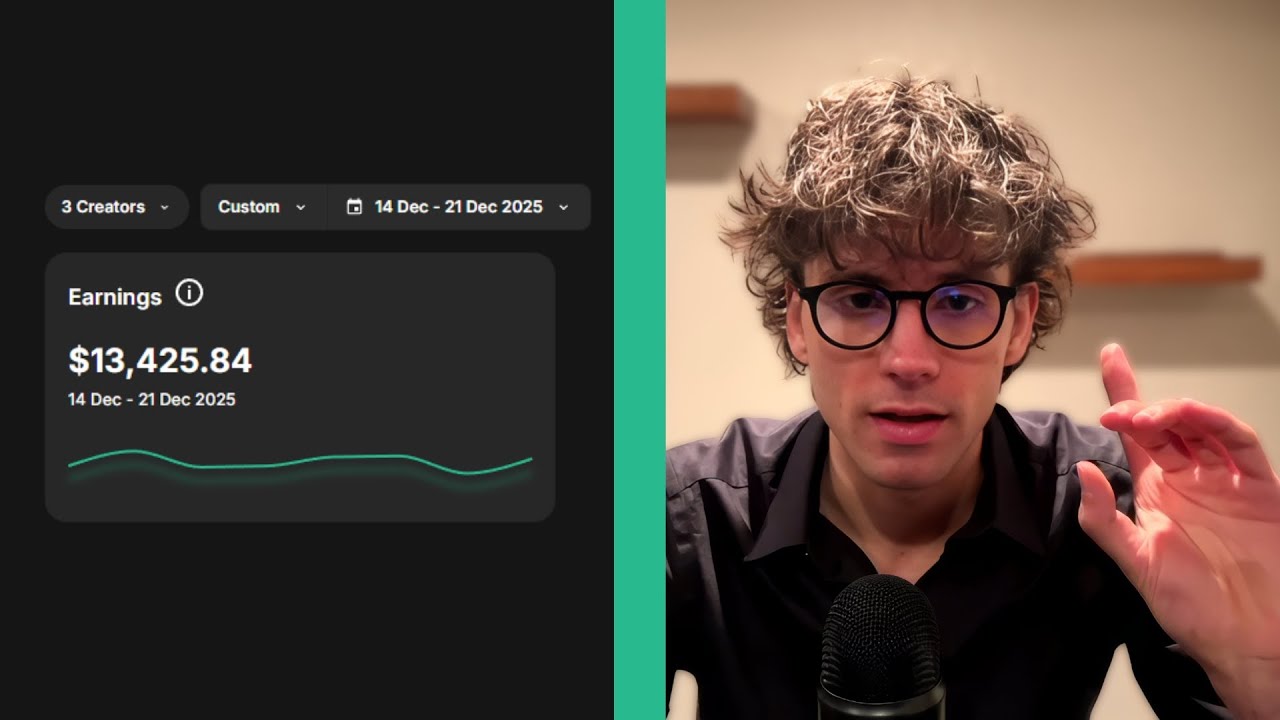 $13,425 With AI Models in 7 Days From Scratch (My Entire Process)