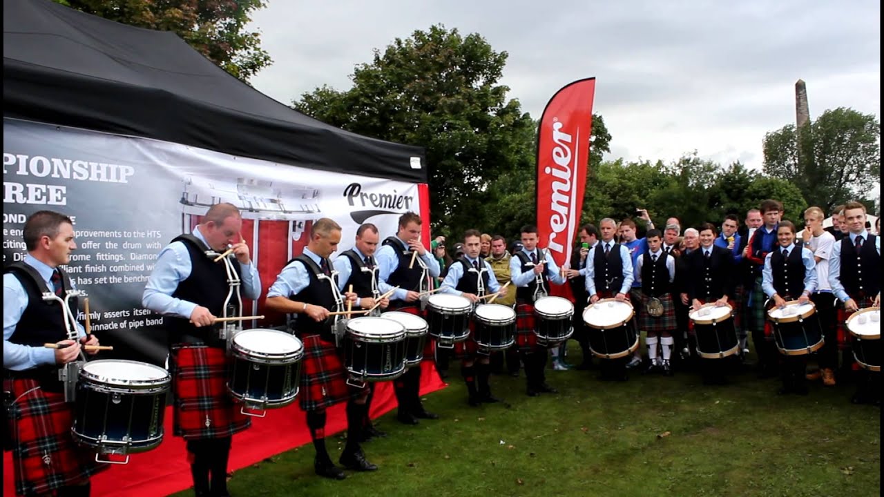 Field Marshal Montgomery Drum Salute - Premier Tent 2011