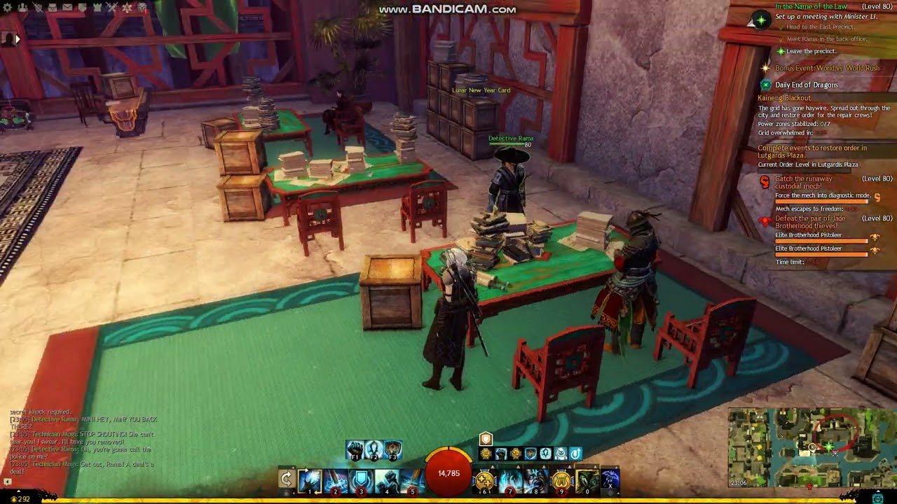 Guild Wars 2 - Guardian - In the name of the law - New Kaineng City