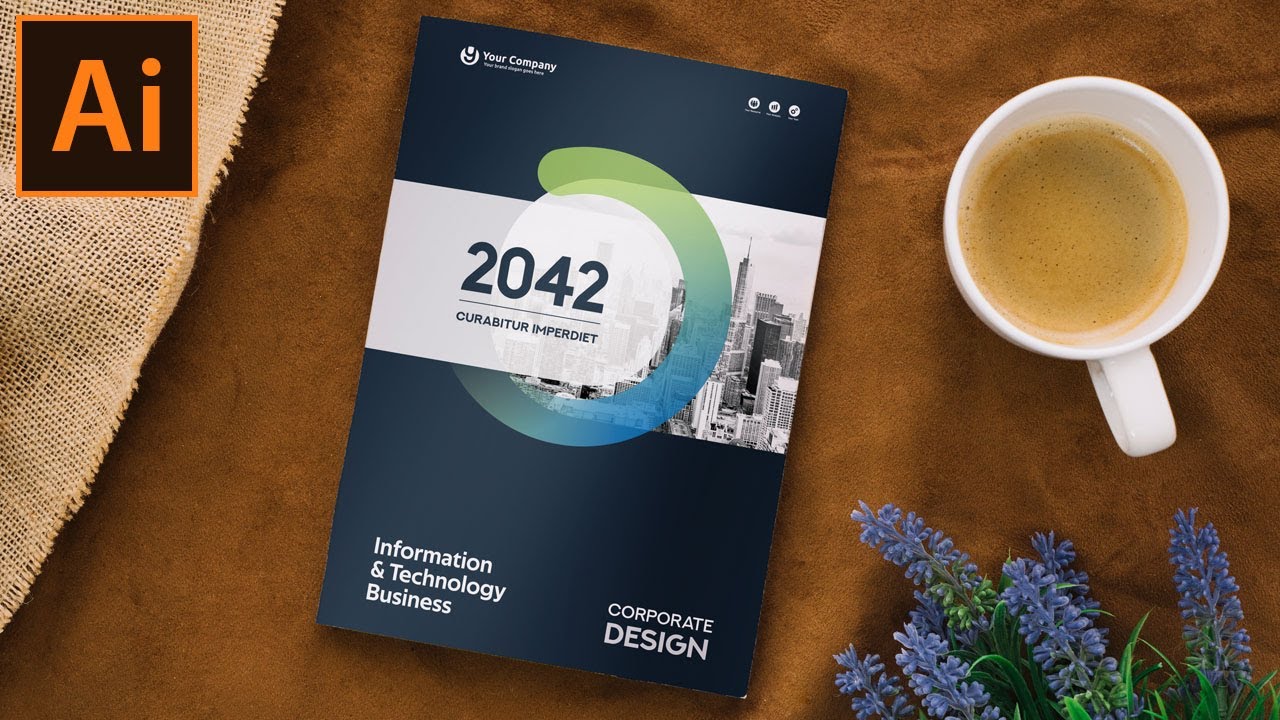 Book Cover Design in Adobe Illustrator CC