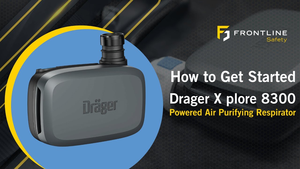 Master Your New Drager X-plore 8300 Powered Air-Purifying Respirator in Under 90 Seconds!