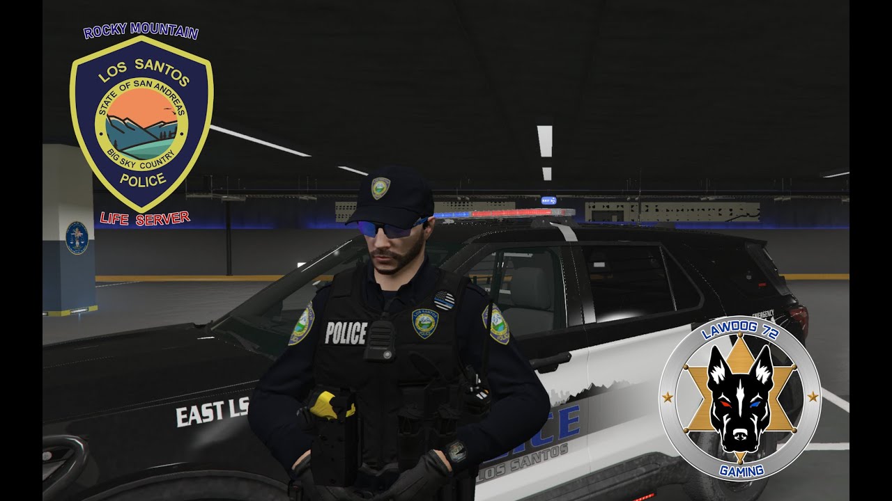 LSPD Patrol with @vbell gaming! Road to 100 subs / Rocky mountain Roleplay