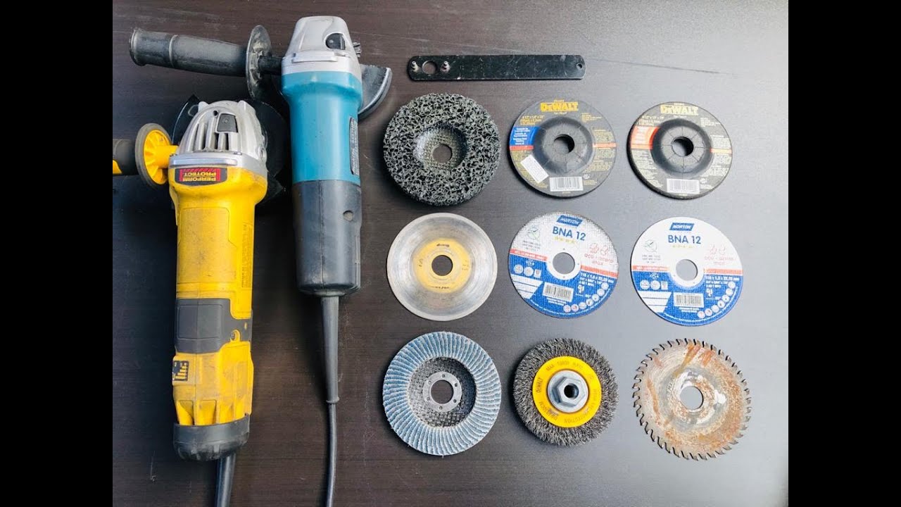 AMOLADORA RADIAL Y SUS TIPOS DE DISCOS