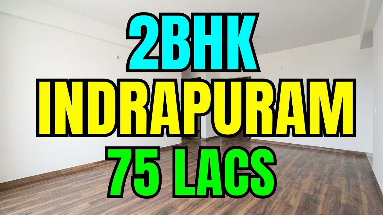 Flat in Indrapuram | 2BHK Apartment in Gaur Green Vista | Flats in Ghaziabad | Flats Under 75 Lacs |
