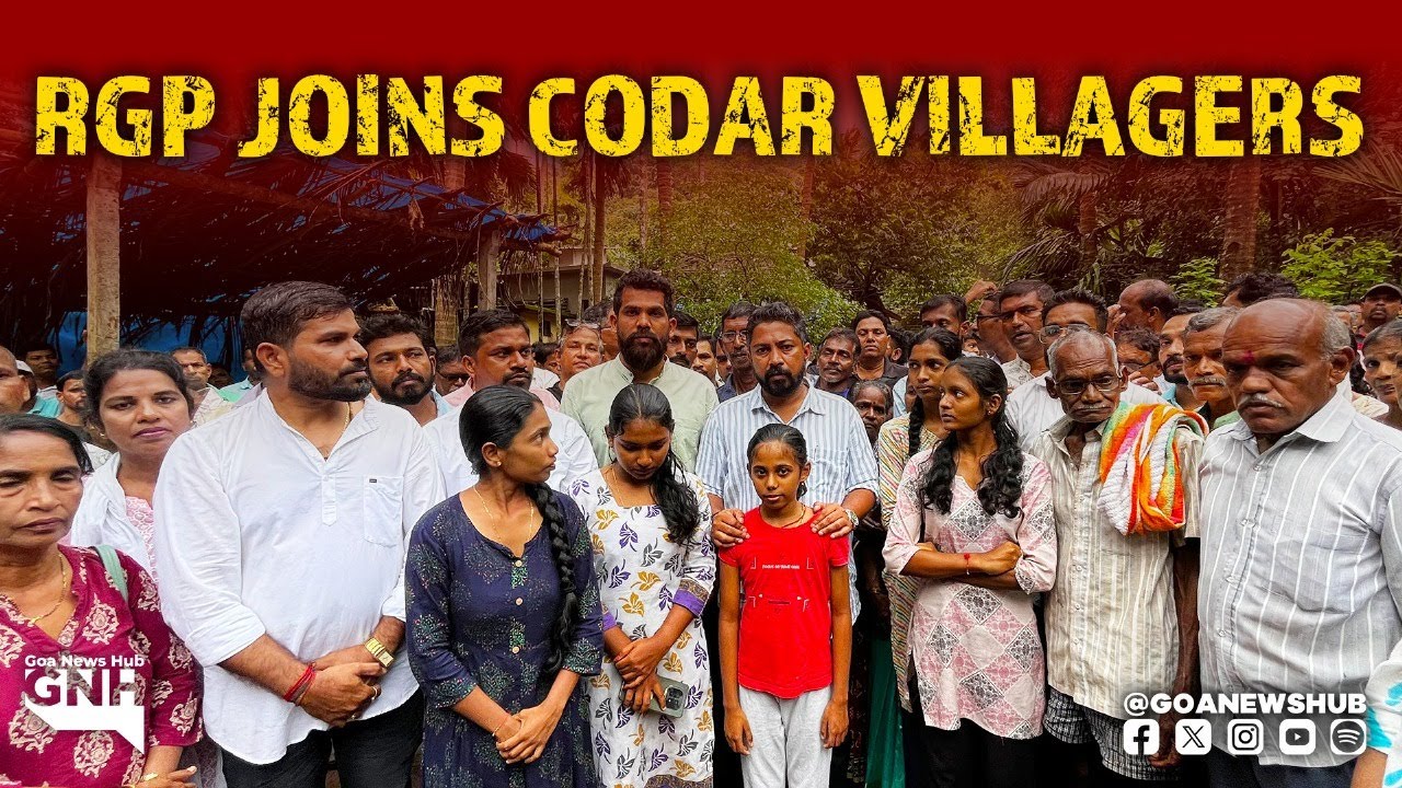Revolutionary Goans Party joins Codar villagers