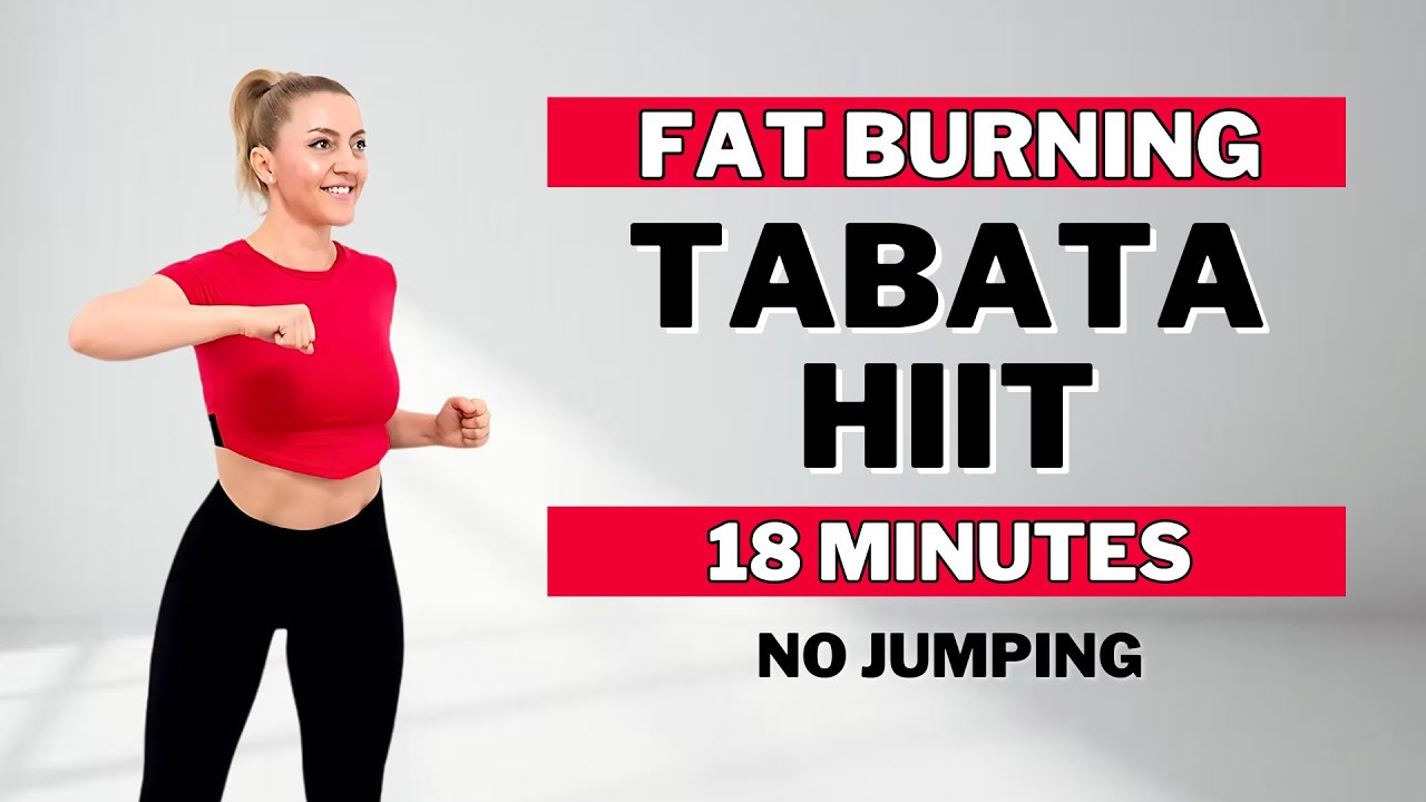 🔥18 Min TABATA HIIT🔥FAT BURNING CARDIO & TONING🔥ALL STANDING🔥NO JUMPING🔥NO REPEAT🔥