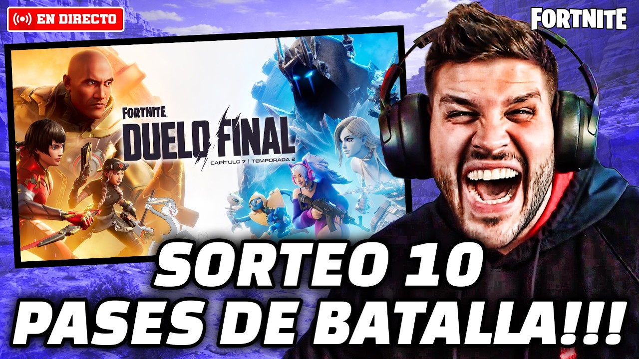 ✅CONSIGUE AQUI TU PASE DE BATALLA PARA LA NUEVA TEMPORADA #fortnite  #epicpartner #fortnitedirecto