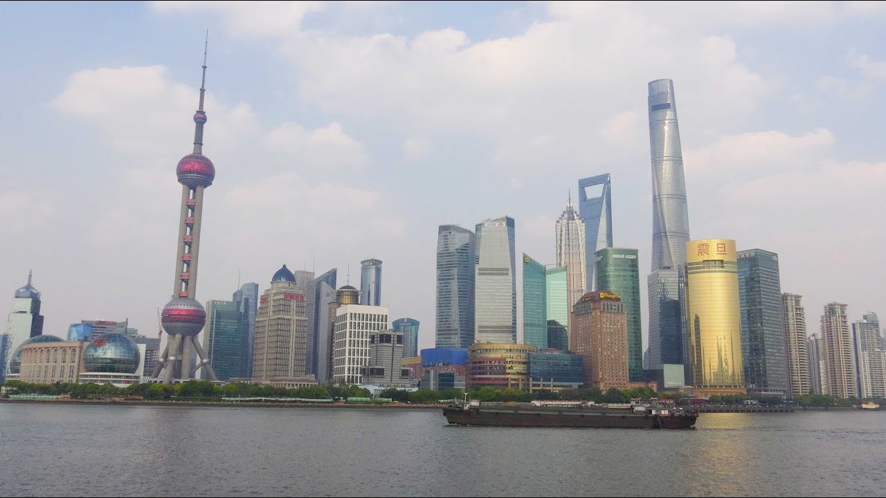 Shanghai - The Bund by day and night 4K