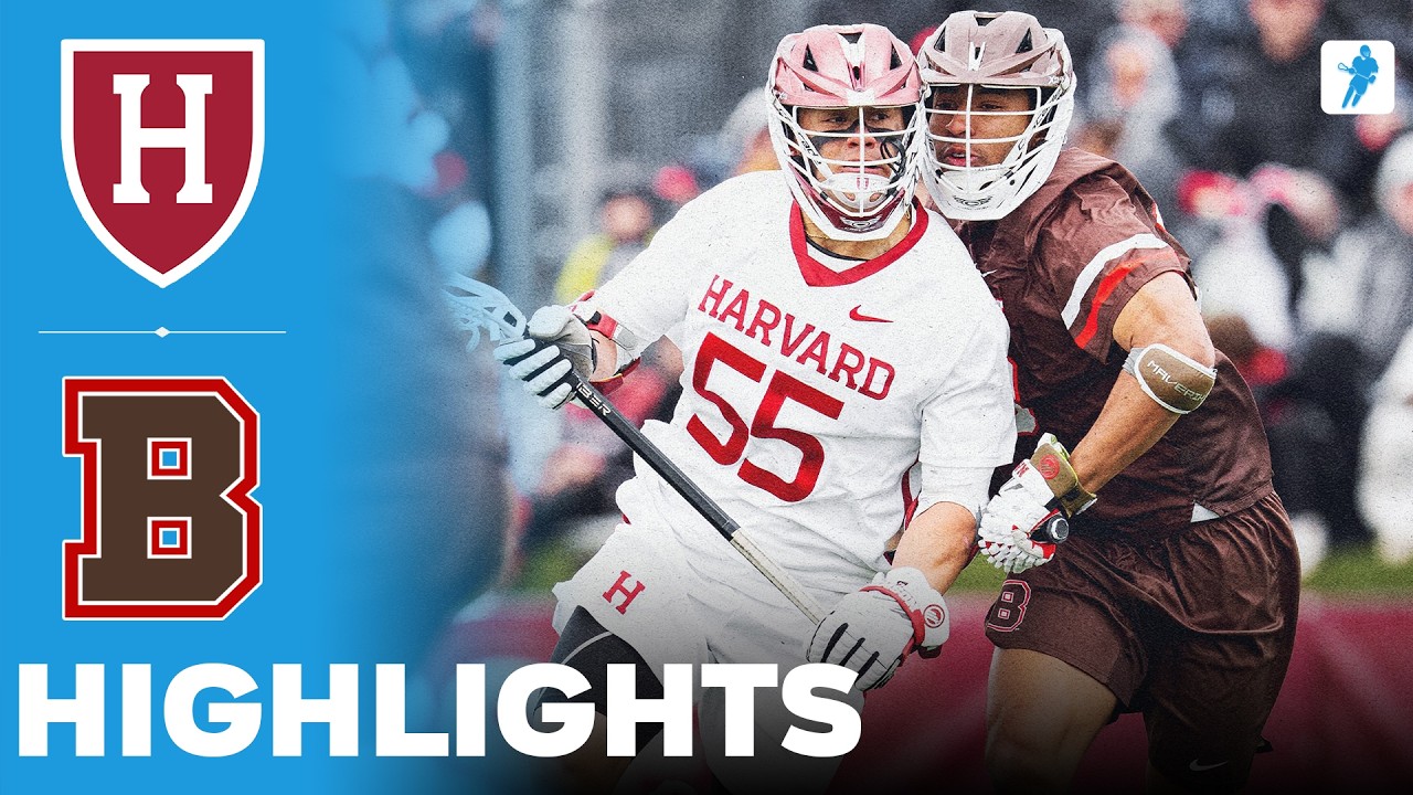 Harvard vs Brown | NCAA College Lacrosse | Highlights - April 04, 2026
