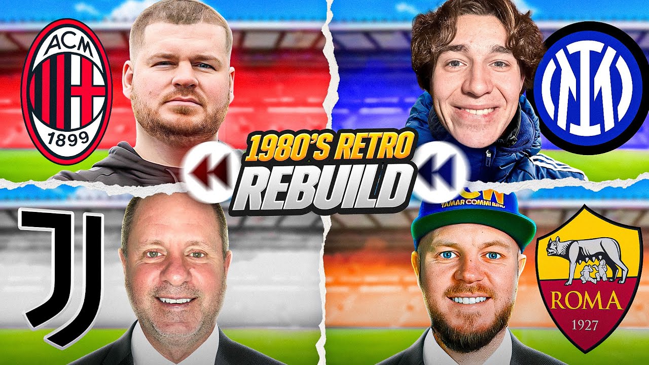 Epic 4-Way Football Rebuild Showdown!