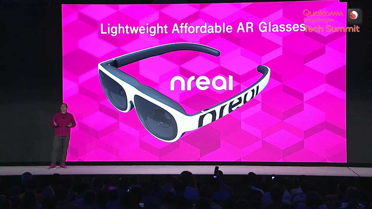 Nreal Light Shows Up on Qualcomm Snapdragon 5G Summit