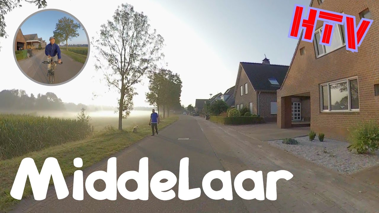 Misty Morning bicycle ride in Middelaar