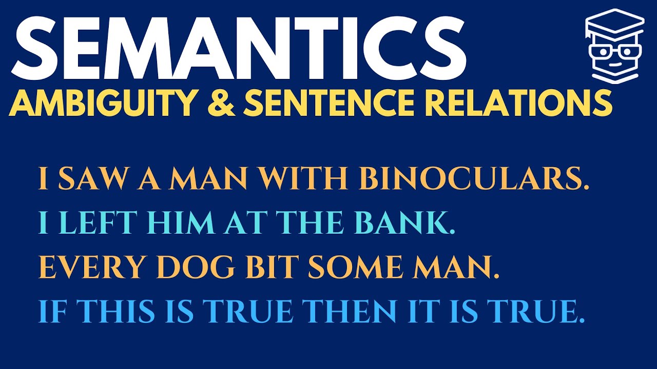 Ambiguity and Sentence Relations