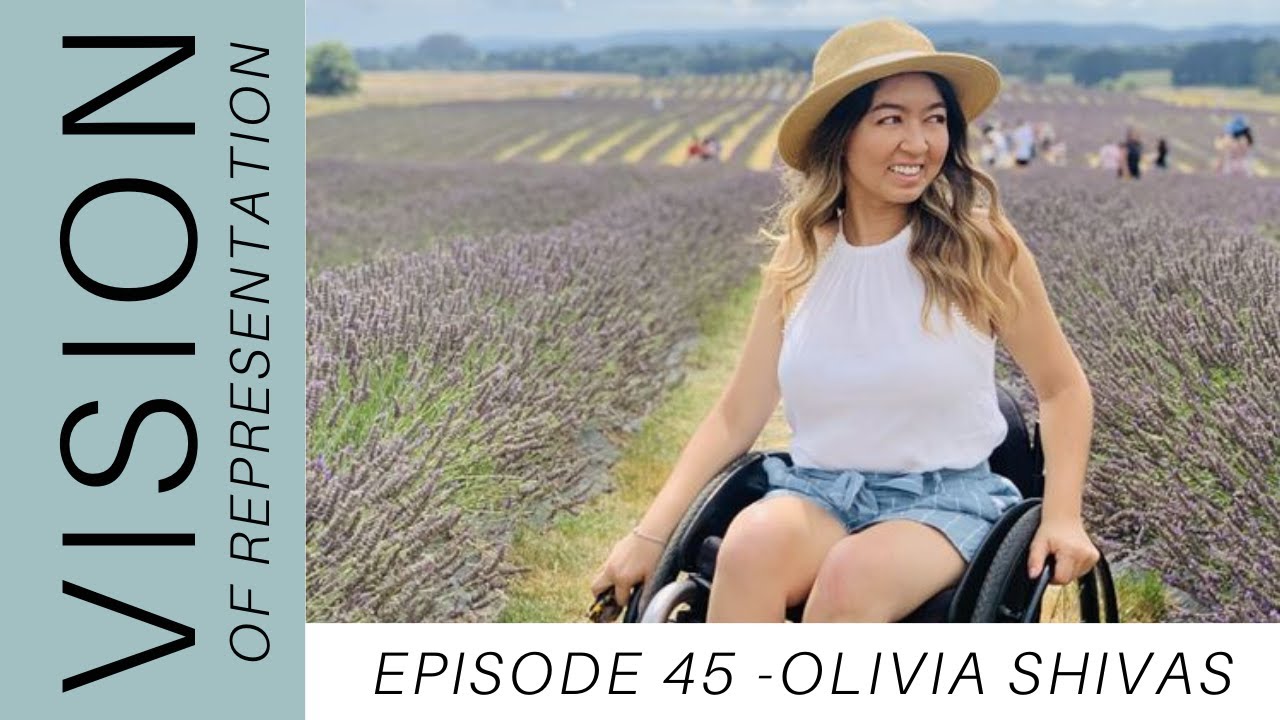 Olivia Shivas - Model and Journalist with Muscular Dystrophy - Vision of Representation