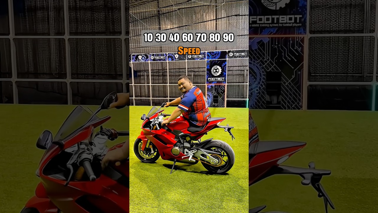 Goalkeeper Protects a Motorbike 🏍️ Speed Keeps Rising! ⚡