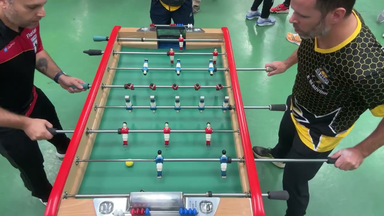 Open Loisirs baby-foot Le Mans 1/16 finale BEAUVOIR Baptiste vs MOREAU Florian