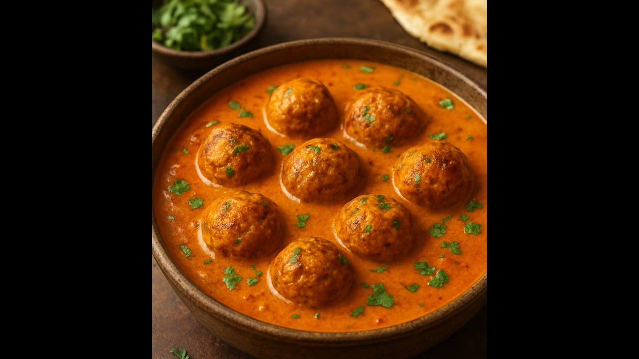 Juicy Chicken Meatballs | Easy Chicken Kofta Curry Recipe | Best Desi Style @TheCookingStation