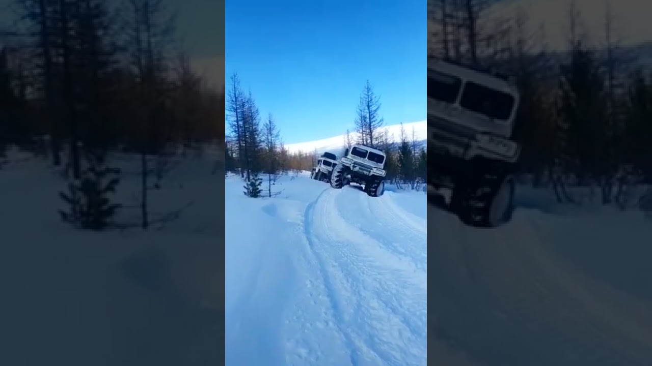 High-tech heavy mashines deliver gold in winter conditions.