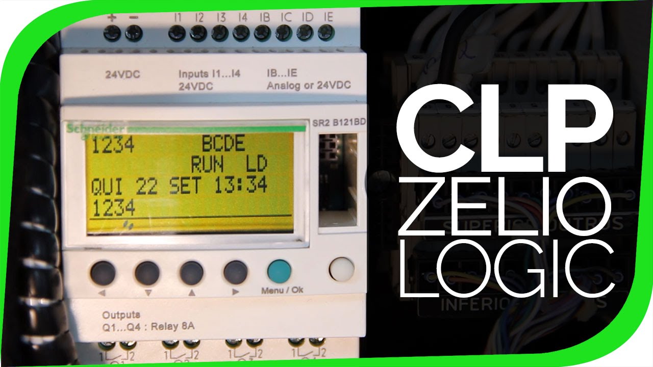 Rele Programável Zelio Logic - CLP de 