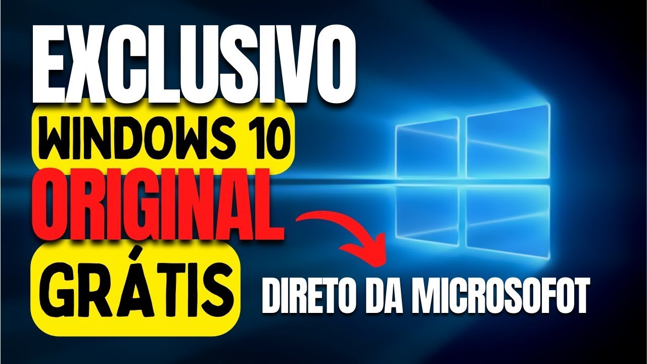 Como Baixar o Windows 10 Atualizado 100% GR&Aacute;TIS + ATIVA&Ccedil;&Atilde;O ORIGINAL PARA SEMPRE#tutorial