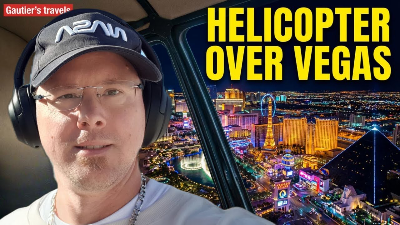 I Took a Helicopter Over the Las Vegas Strip