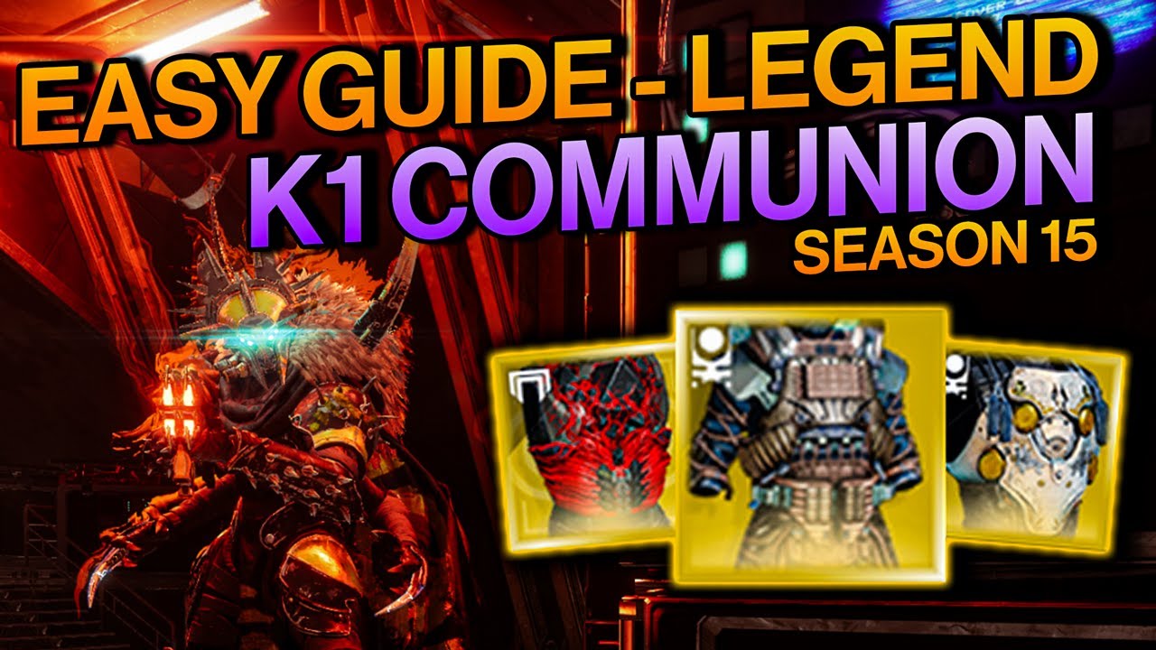Destiny 2: Platinum K1 Communion Legend Lost Sector Guide - Simple & Easy - Season of the Lost