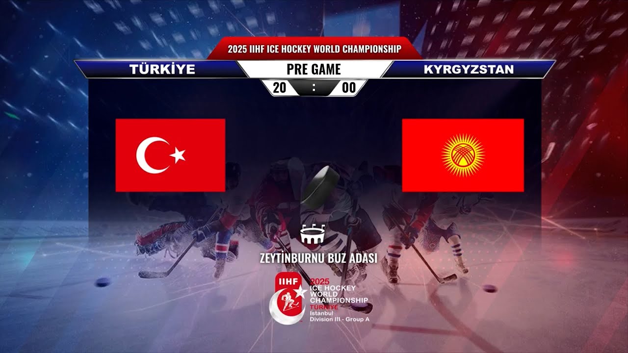 TÜRKİYE - KYRGYZSTAN | 2025 ICE HOCKEY WORLD CHAMPIONSHIP TÜRKİYE (Division III - Group A)